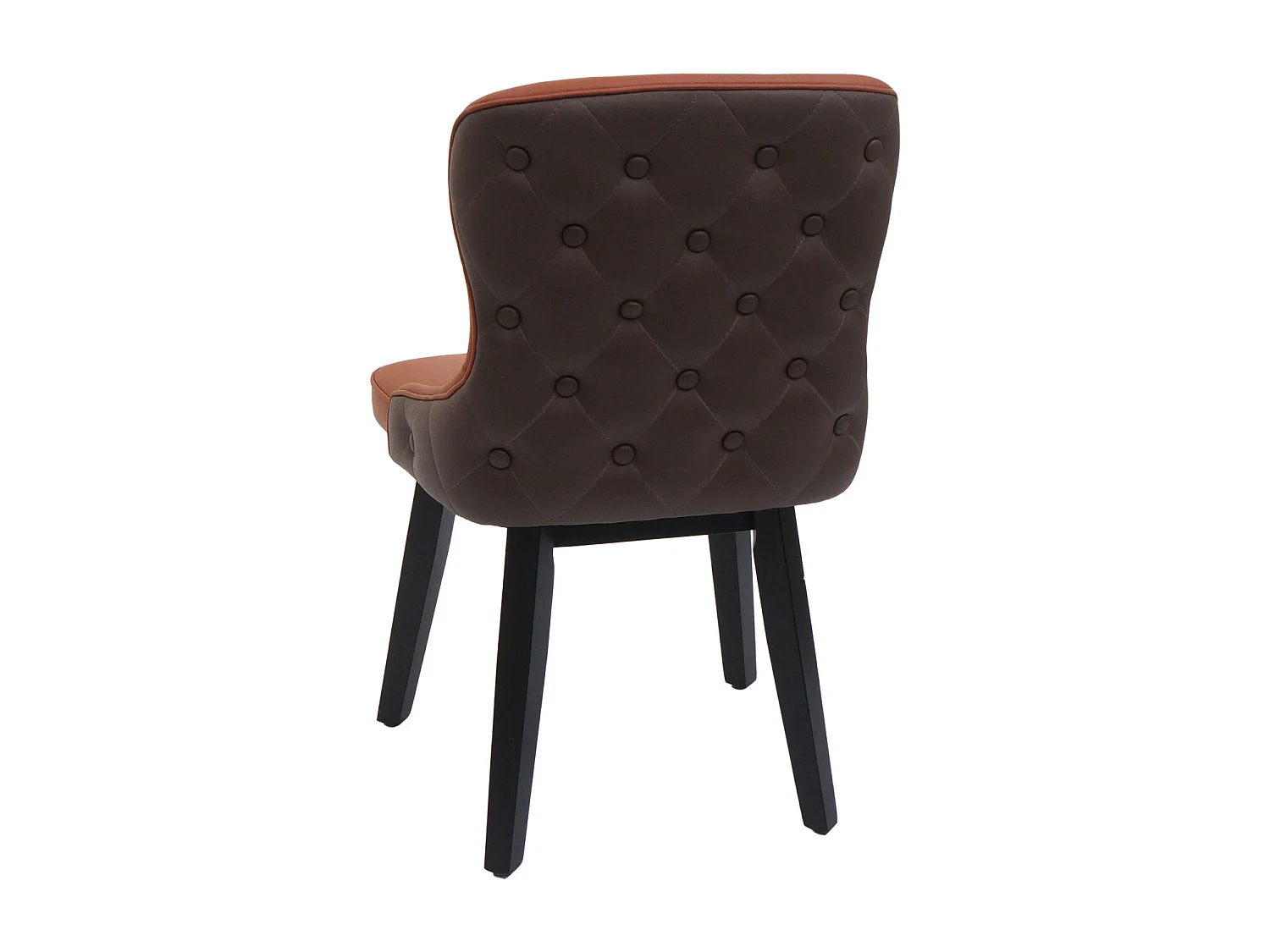 Chaise de salle à manger MCW-M60 (lot de 6),  terracotta-brun