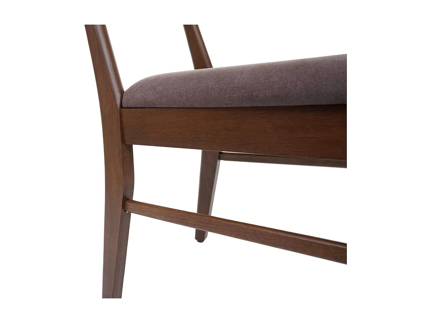 Eetkamerstoel MCW-M59 (set van 6),  donker frame, taupe