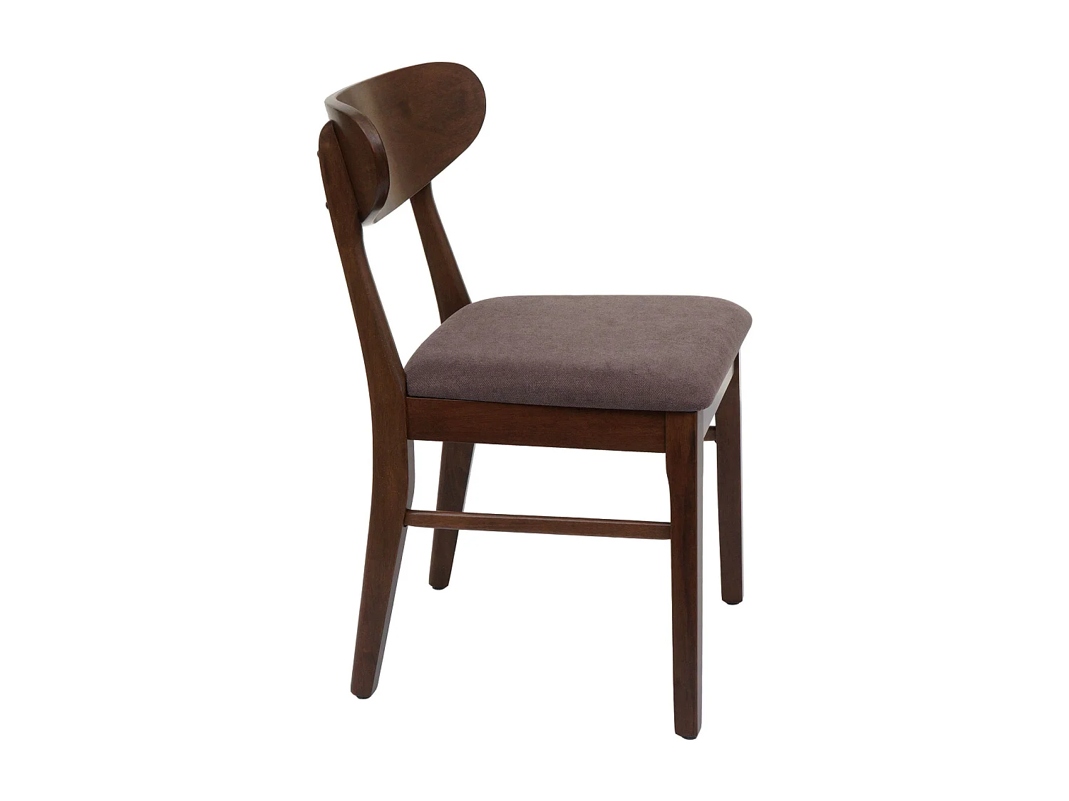 Eetkamerstoel MCW-M59 (set van 6),  donker frame, taupe