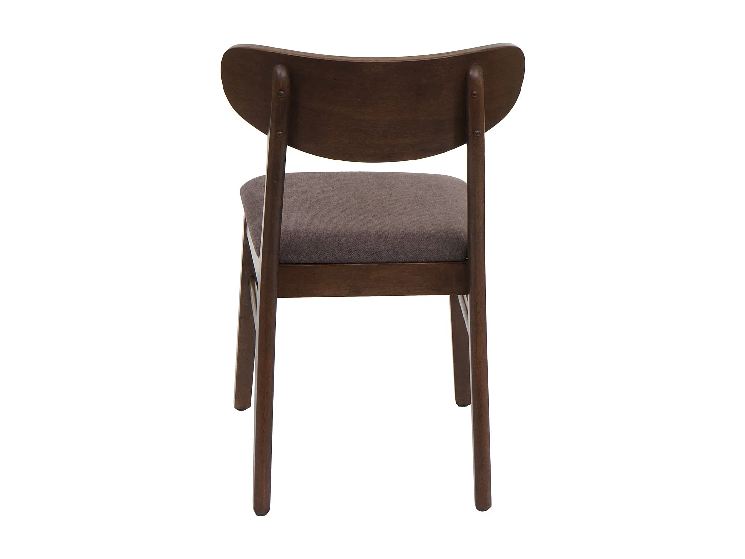 Eetkamerstoel MCW-M59 (set van 6),  donker frame, taupe