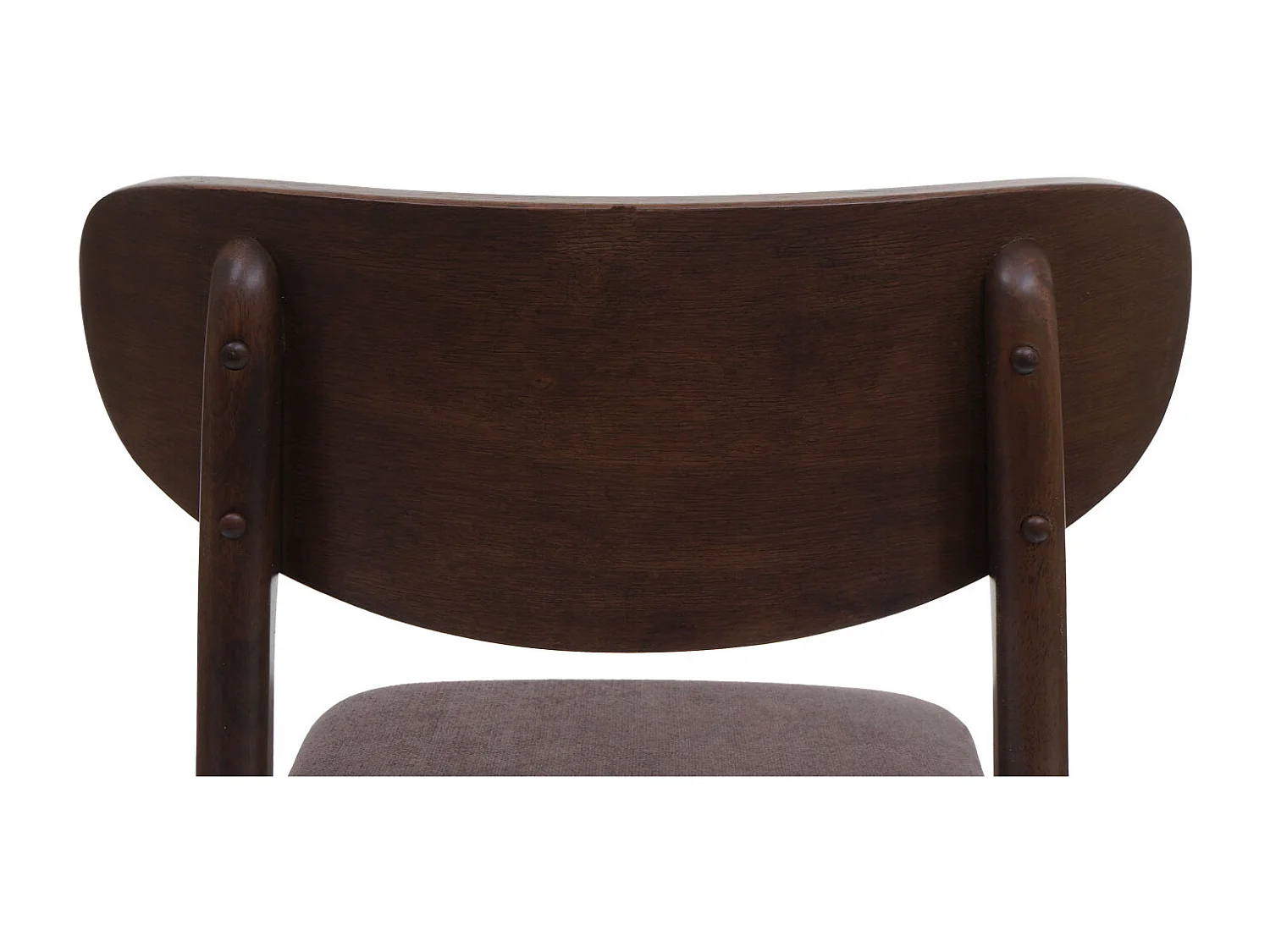 Eetkamerstoel MCW-M59 (set van 6),  donker frame, taupe