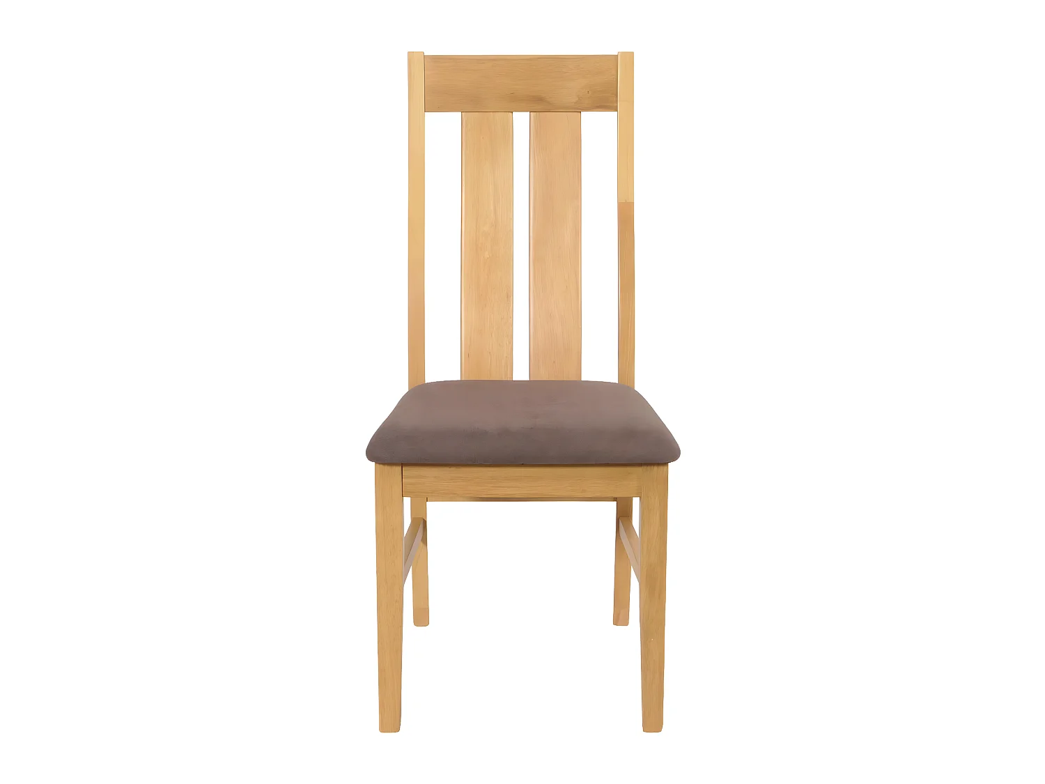 Esszimmerstuhl MCW-M58 (2er-Set), Helles Gestell, taupe