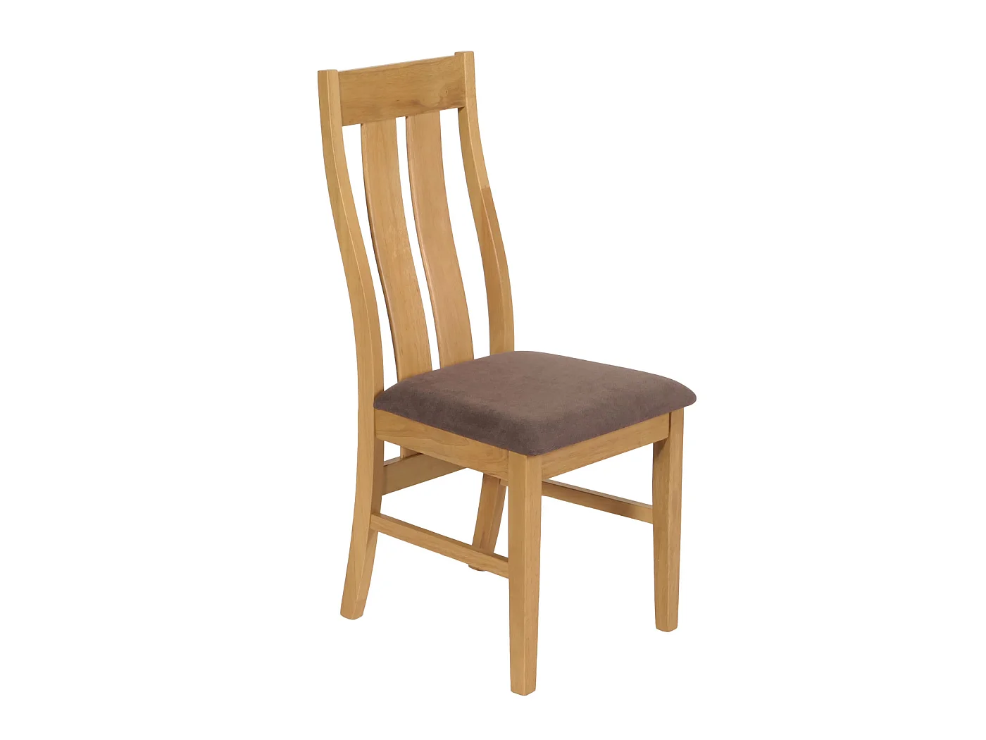 Esszimmerstuhl MCW-M58 (2er-Set), Helles Gestell, taupe