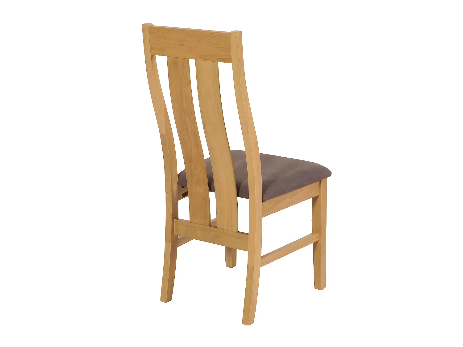 Esszimmerstuhl MCW-M58 (2er-Set), Helles Gestell, taupe