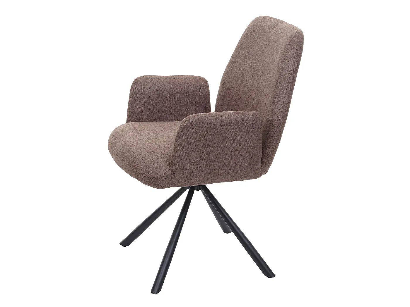 Cadeira de jantar MCW-H71 (conjunto de 6),  castanho