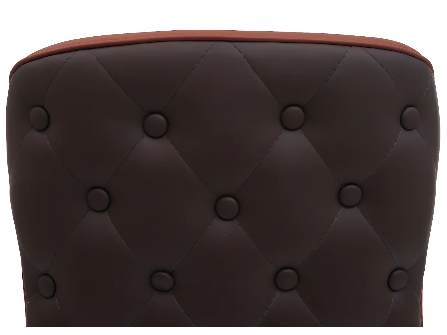 Esszimmerstuhl MCW-M60 (2er-Set), Terracotta-braun