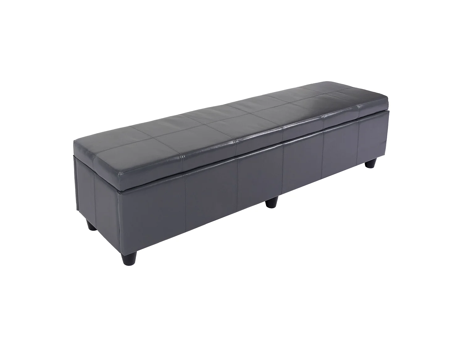 Ławka ze schowkiem Arezzo XXL,  szary