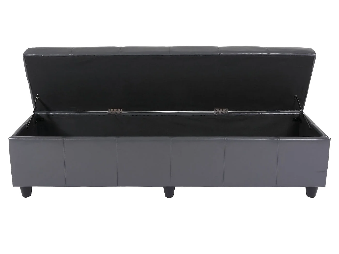 Ławka ze schowkiem Arezzo XXL,  szary