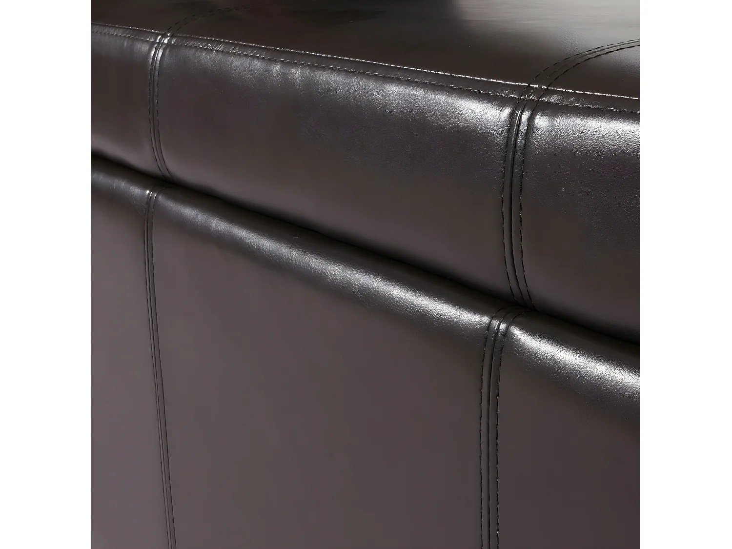 Sitzbank mit Aufbewahrung Arezzo XXL, Braun