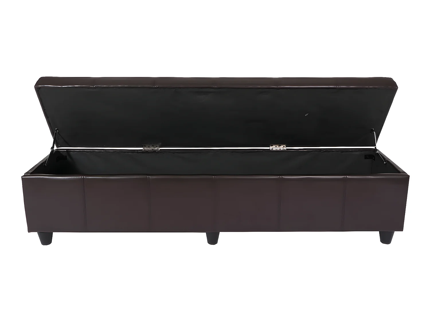 Sitzbank mit Aufbewahrung Arezzo XXL, Braun