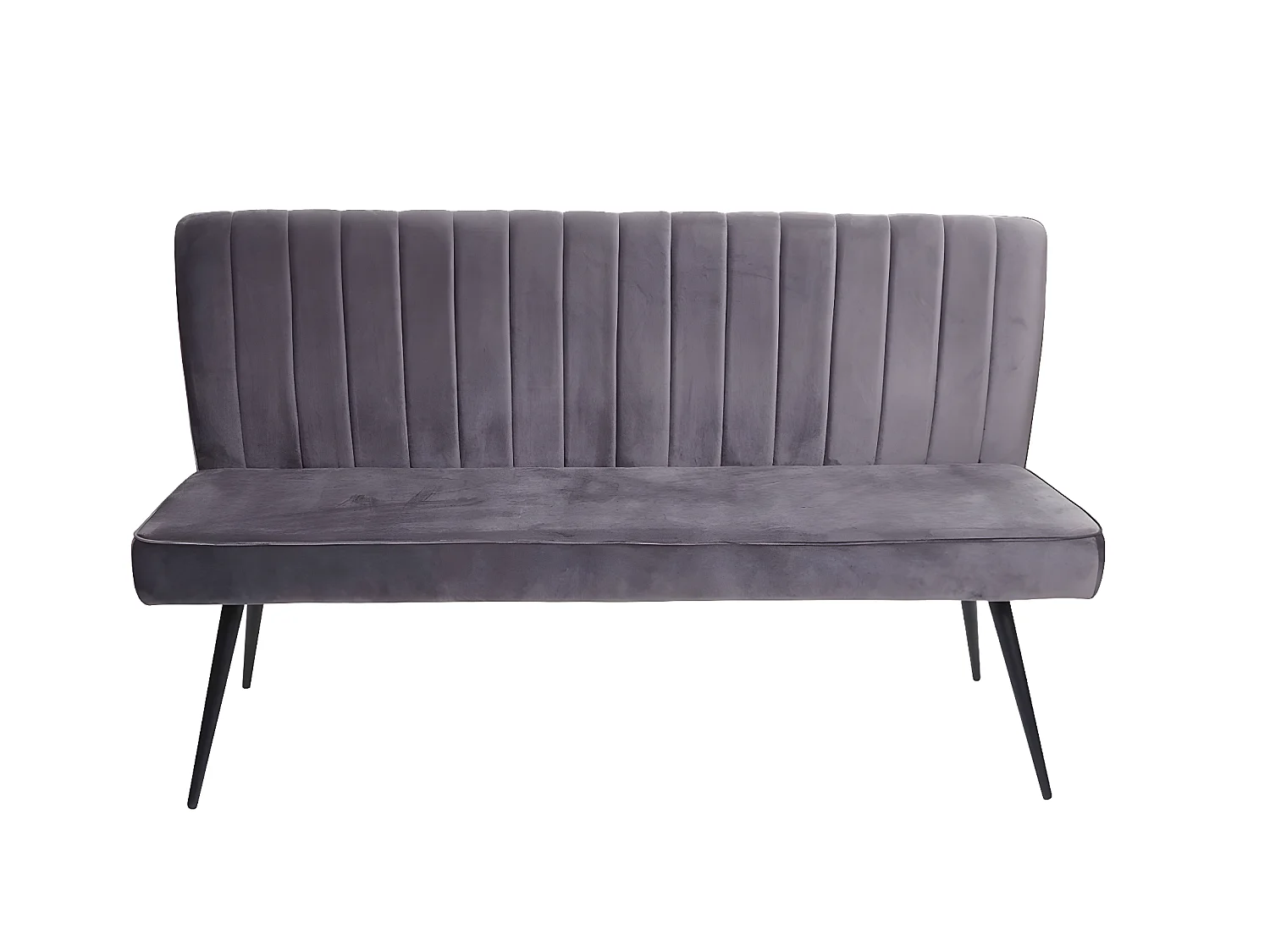 Bankzitting MCW-K16,  160cm donkergrijs