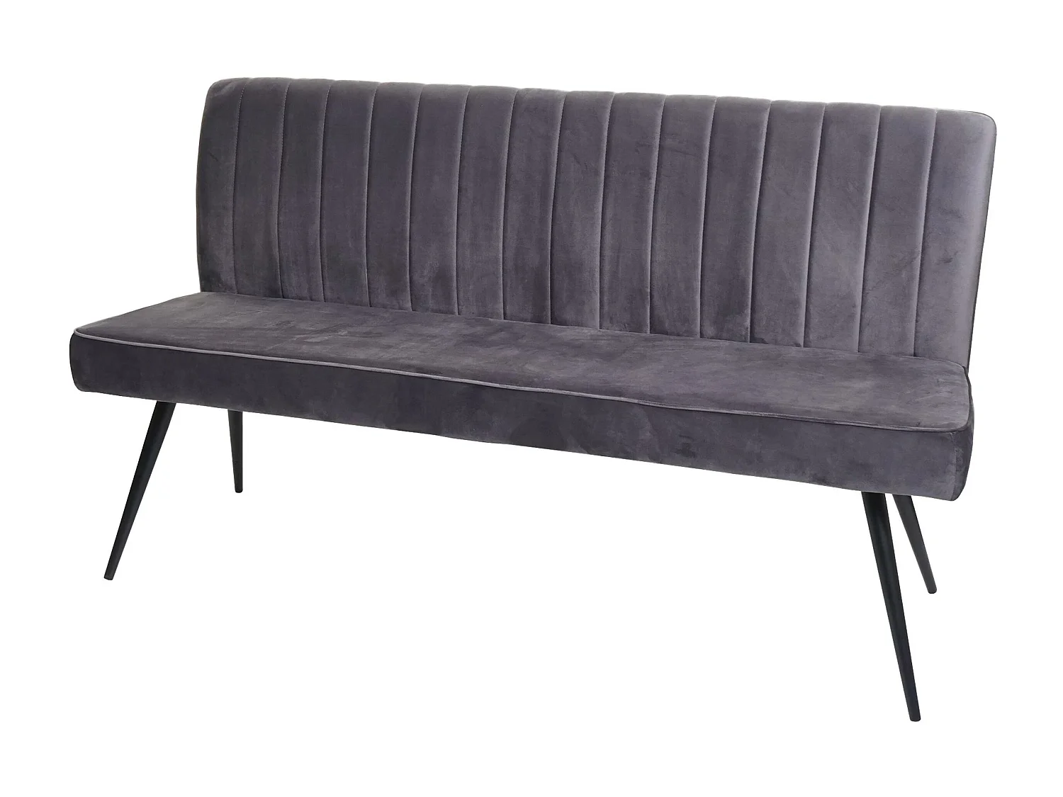 Sitzbank MCW-K16, 160cm dunkelgrau