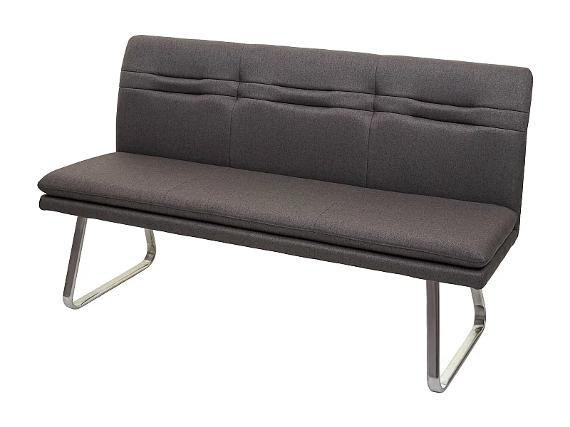 Sitzbank MCW-H70, Grau-braun 160cm