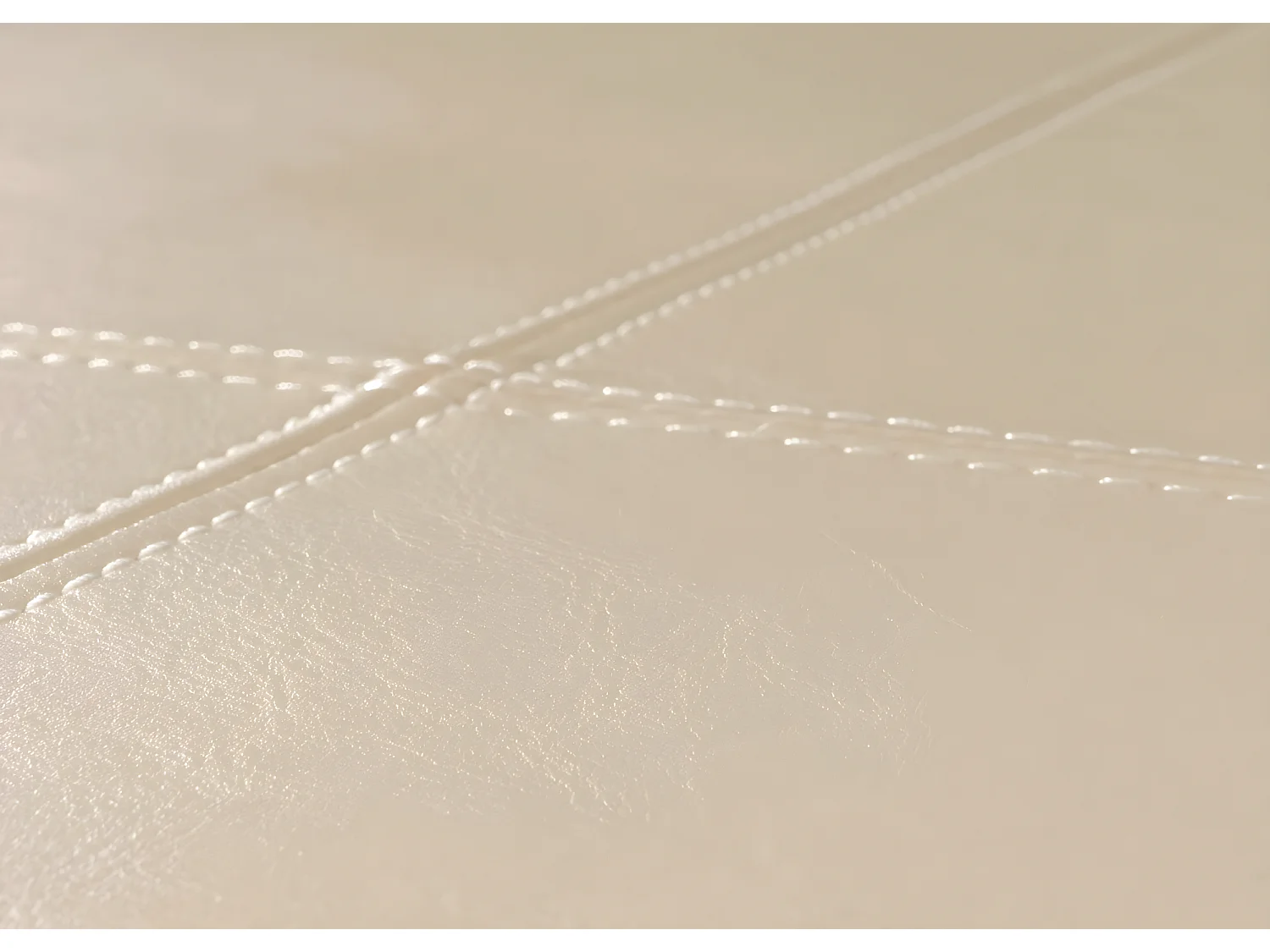 Bank met opbergruimte Arezzo XXL,  crème