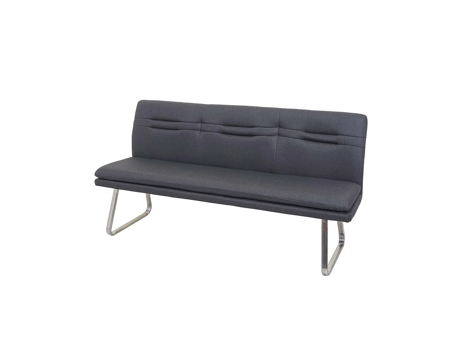 Sitzbank MCW-H70, Grau 180cm