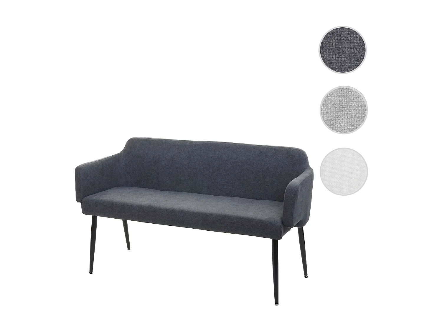 Bankzitting MCW-L13,  antraciet