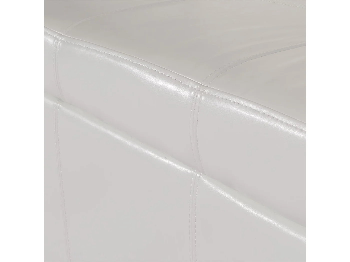 Sitzbank mit Aufbewahrung Arezzo XXL, Weiß