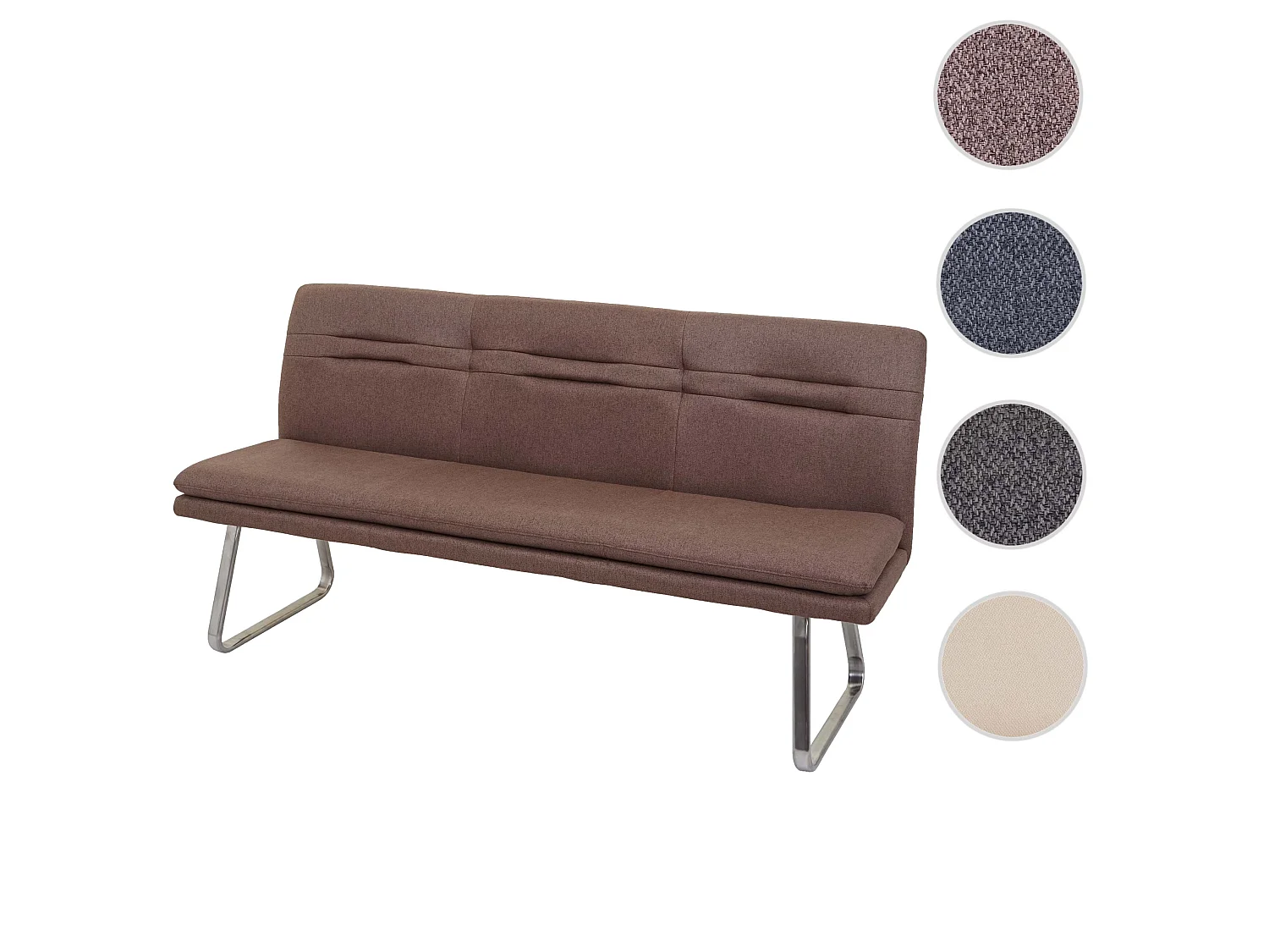 Sitzbank MCW-H70, Braun 180cm