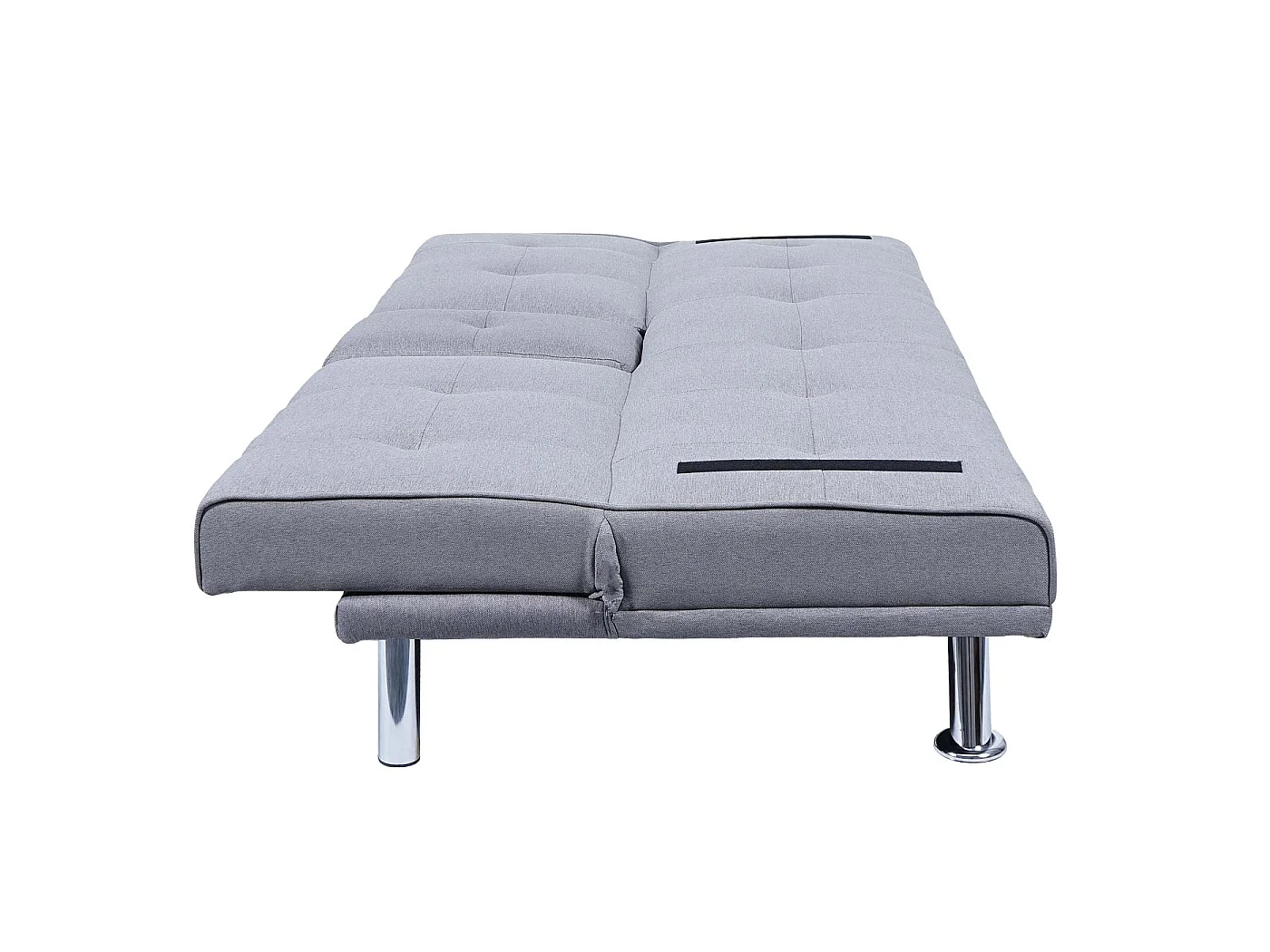 3-zitsbank MCW-F60,  textiel, lichtgrijs