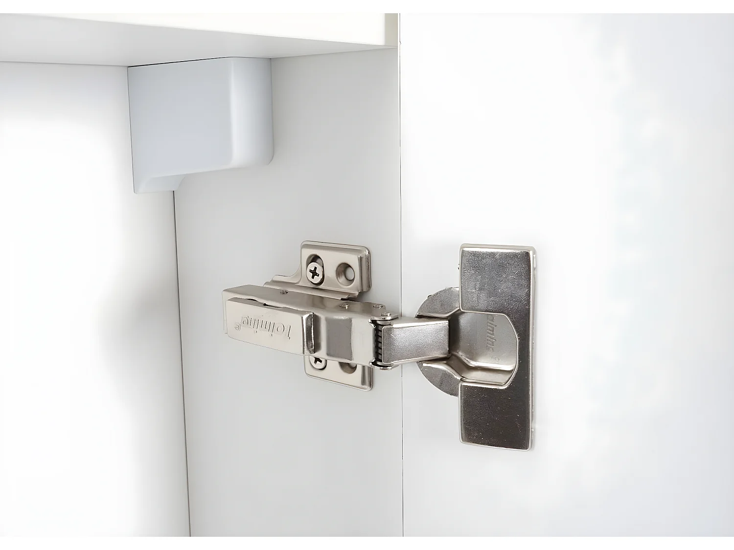 Spiegelschrank MCW-B19b, Weiß