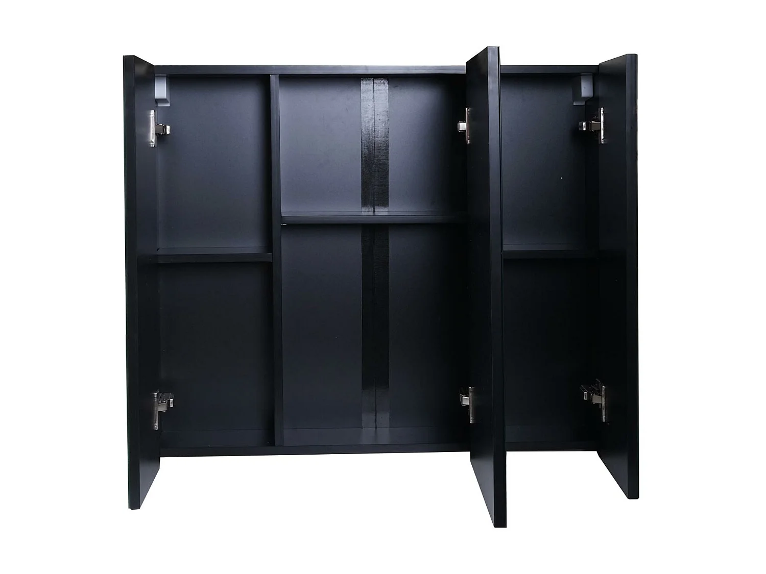 Szafka z lustrem MCW-B19b,  czarny