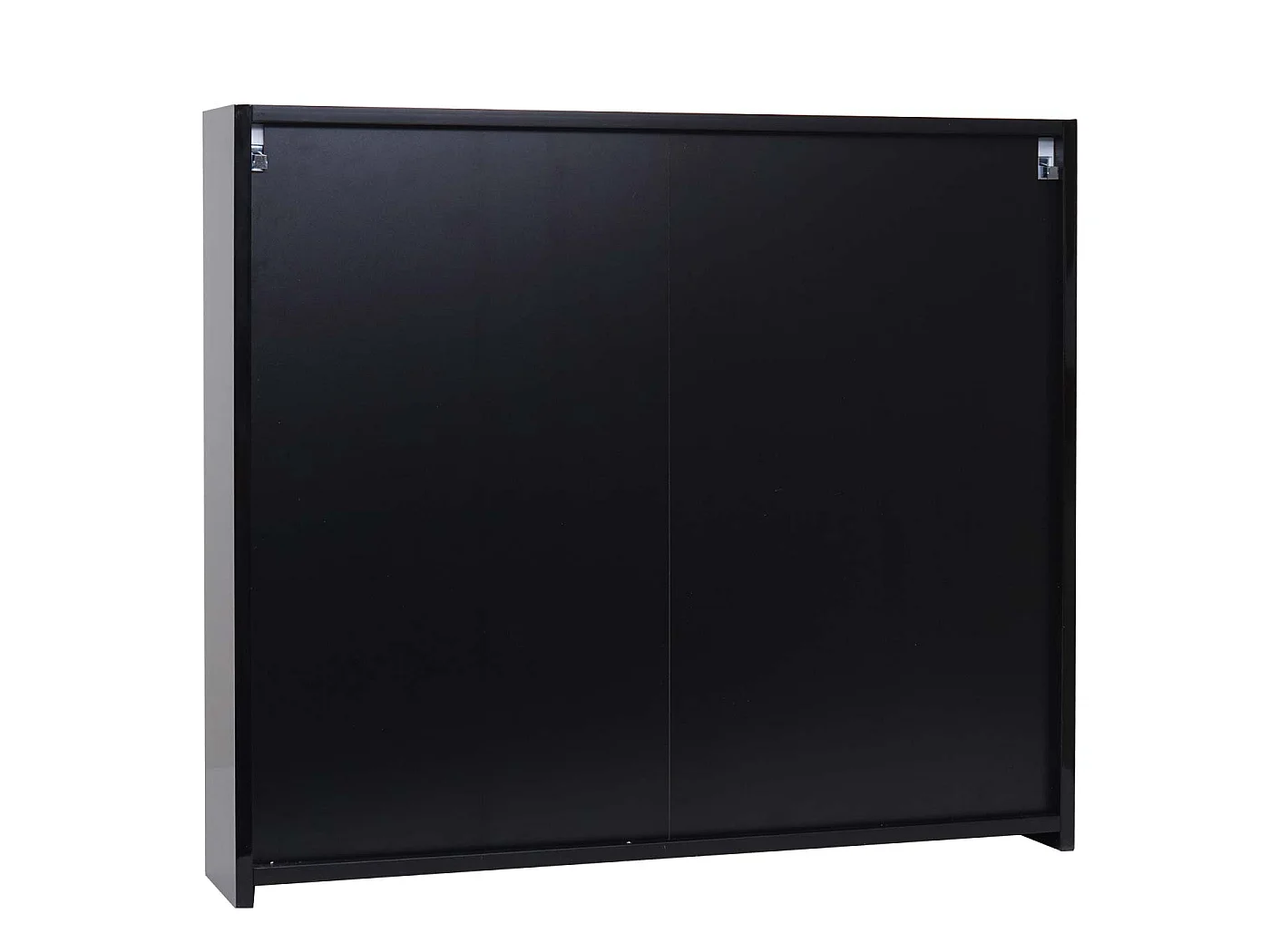 Spiegelschrank MCW-B19b, Schwarz