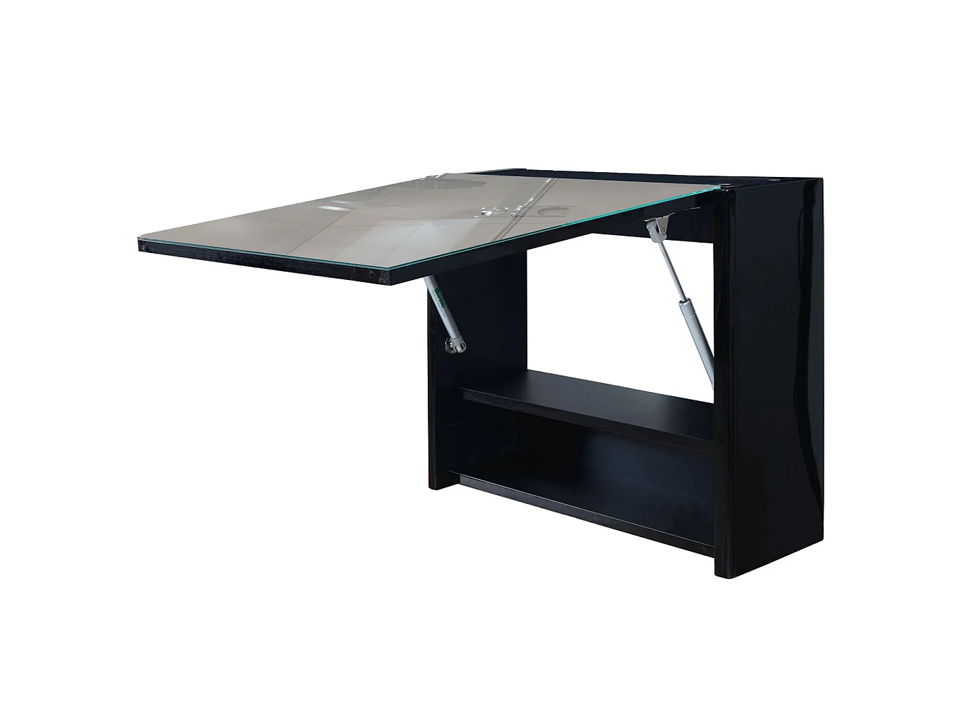 Spiegelschrank MCW-B19, Schwarz