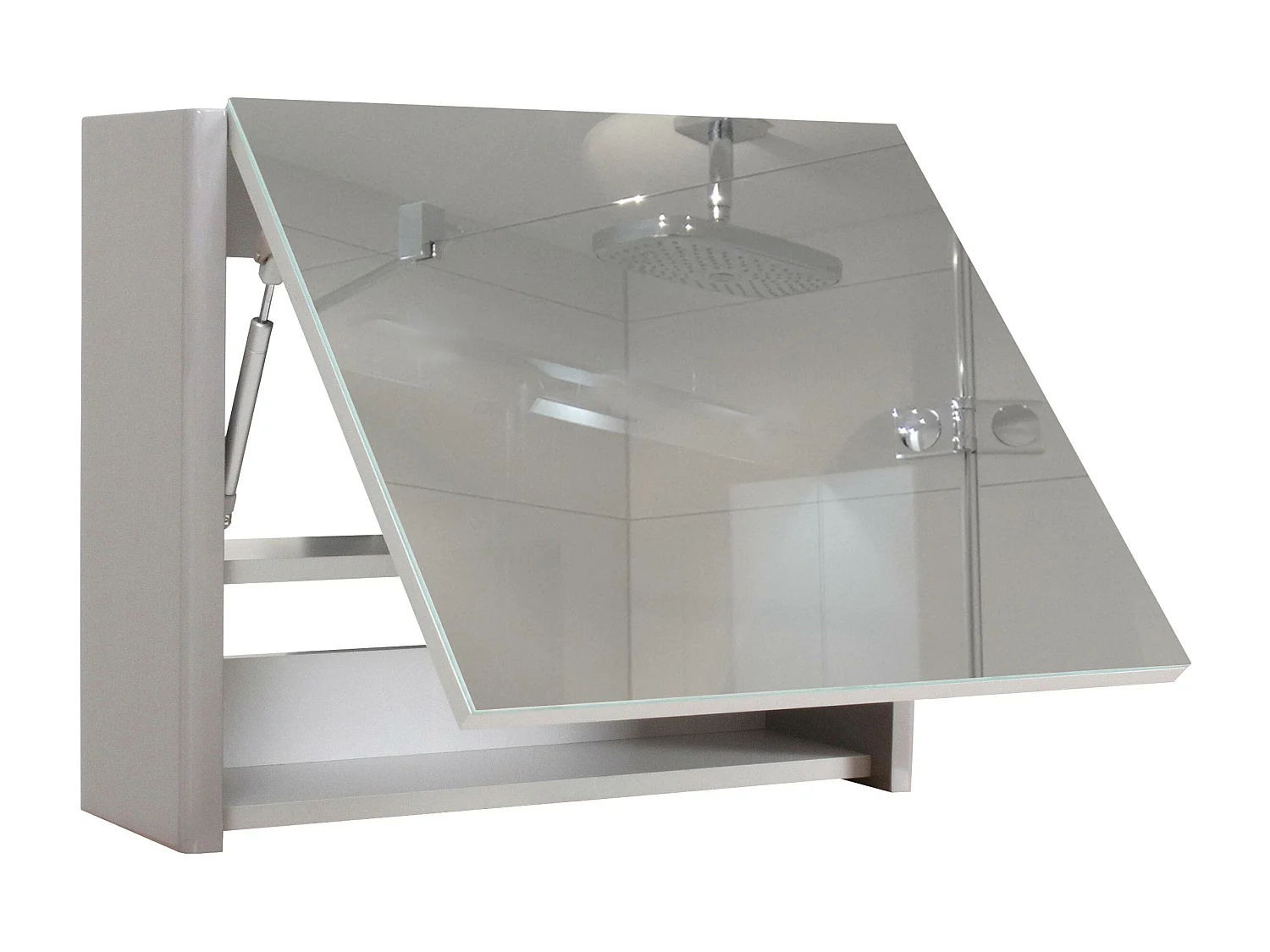 Spiegelschrank MCW-B19, Grau