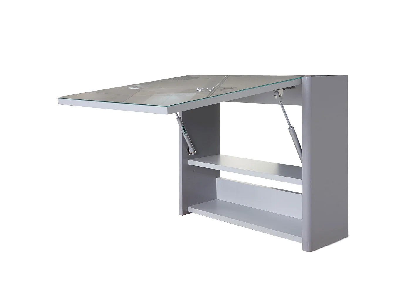 Spiegelschrank MCW-B19, Grau