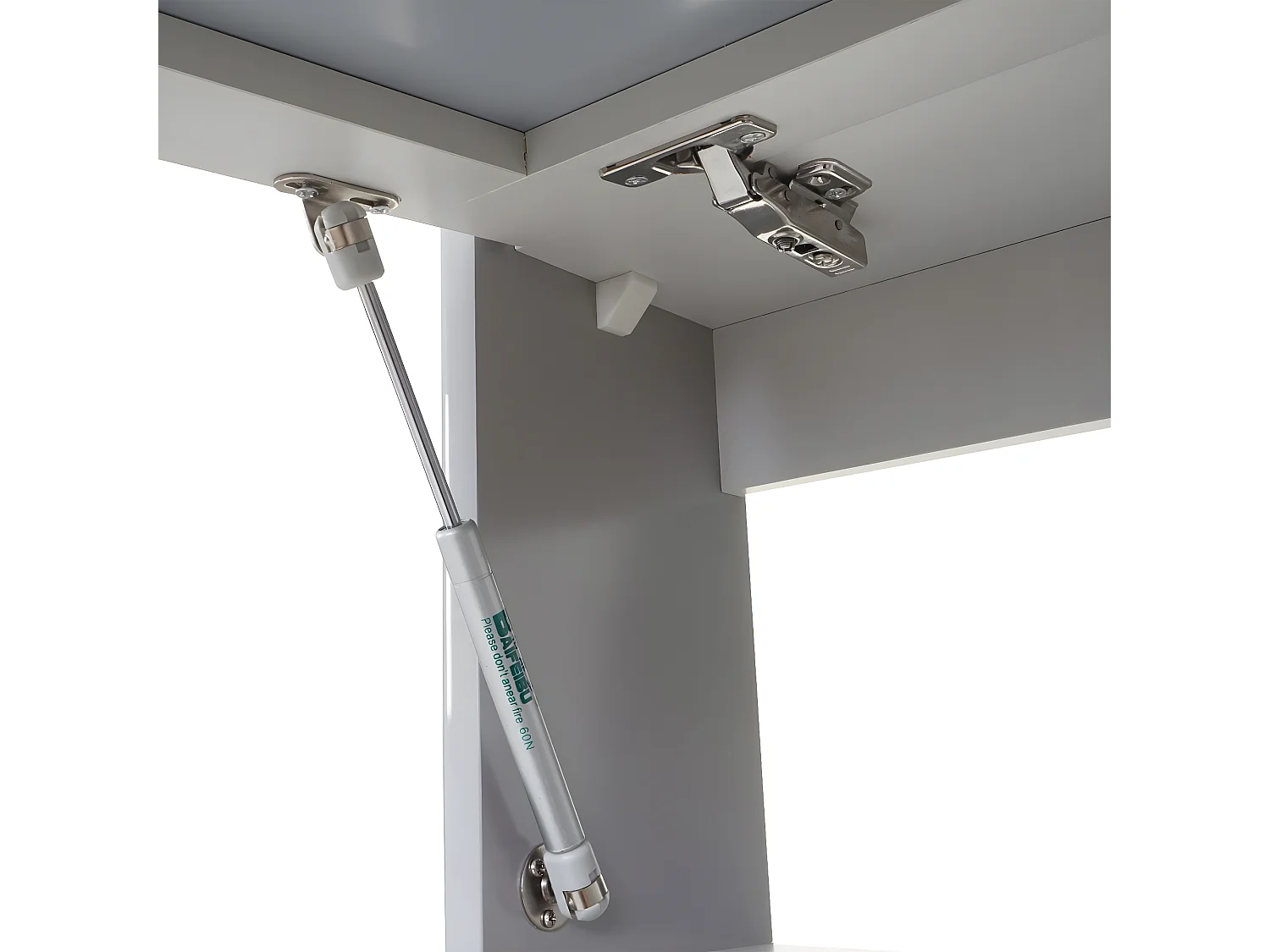 Spiegelschrank MCW-B19, Grau