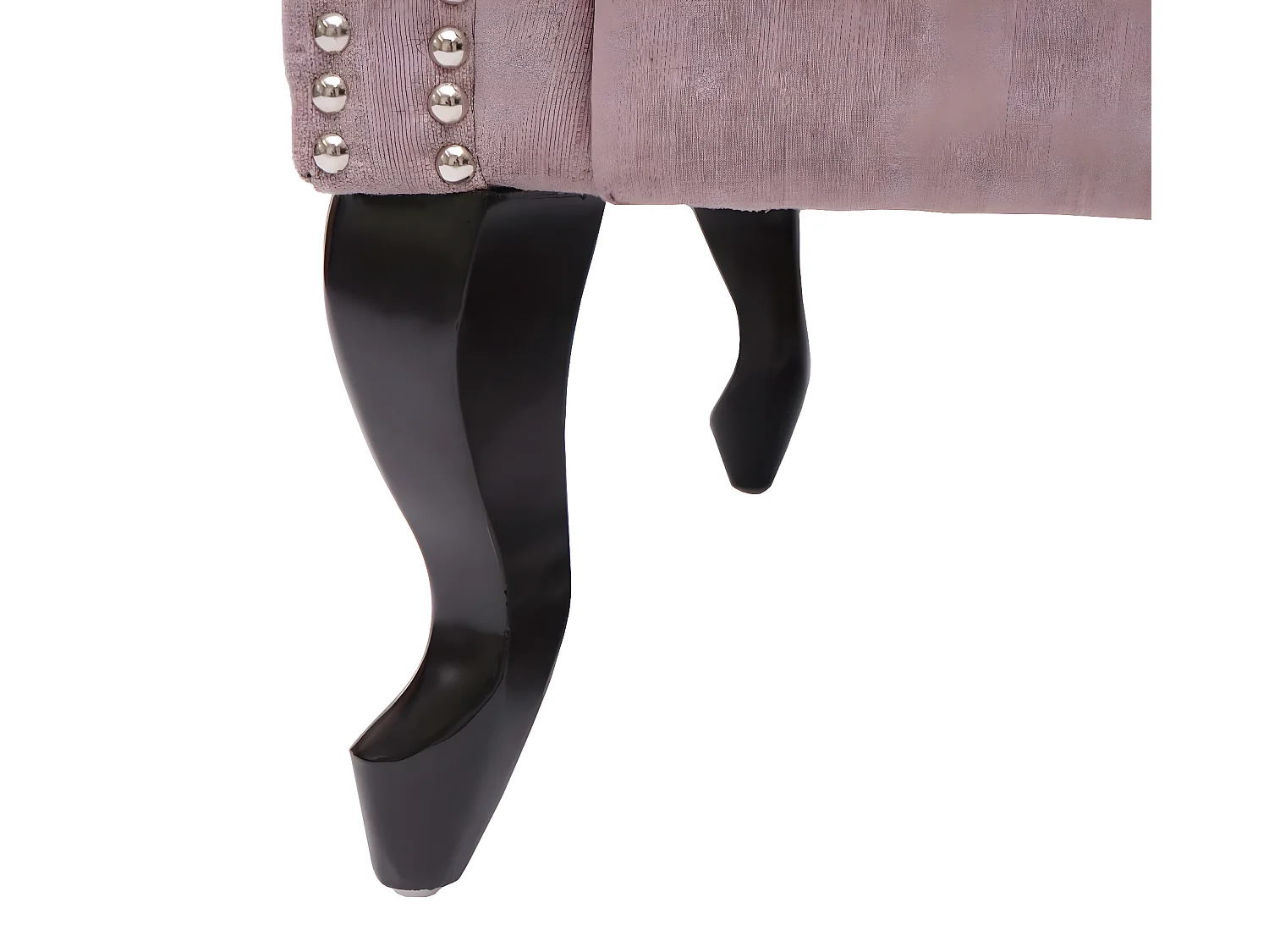 Ottomane Oxford Wasserabweisend, Vintage rosa