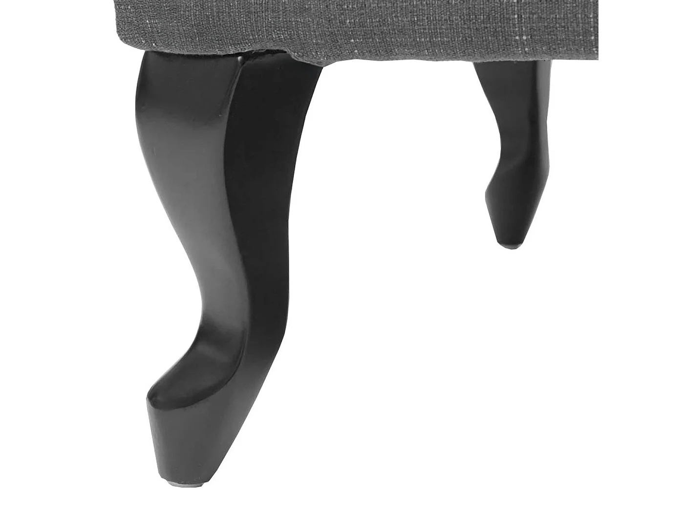 Otomana Oxford wodoodporna,  ciemnoszary