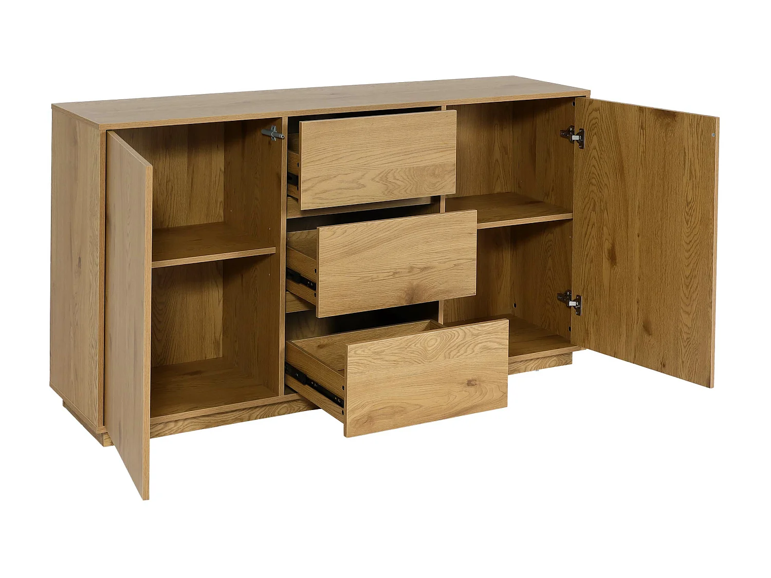 Dressoir MCW-J78,  eiken-look