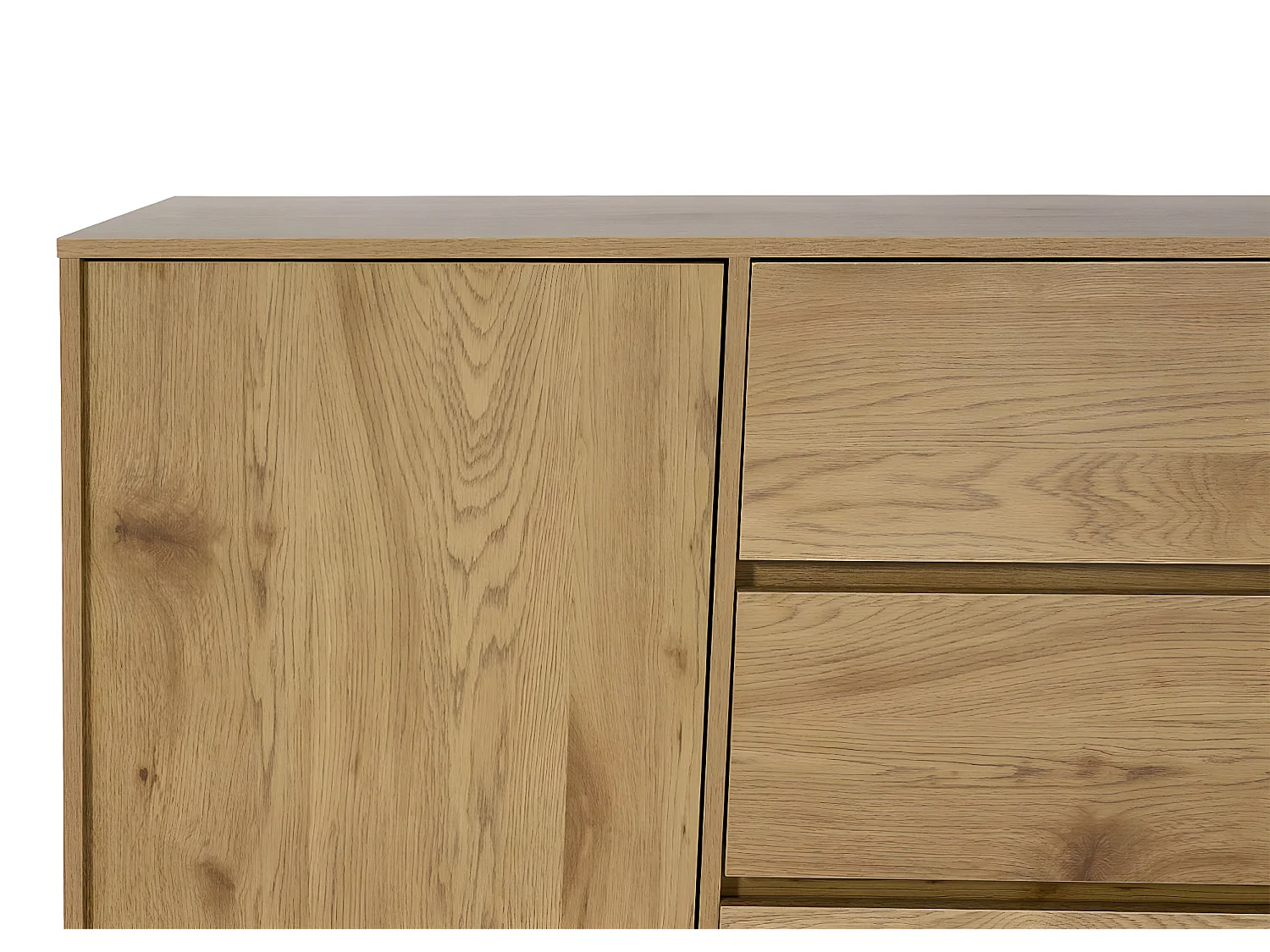 Dressoir MCW-J78,  eiken-look