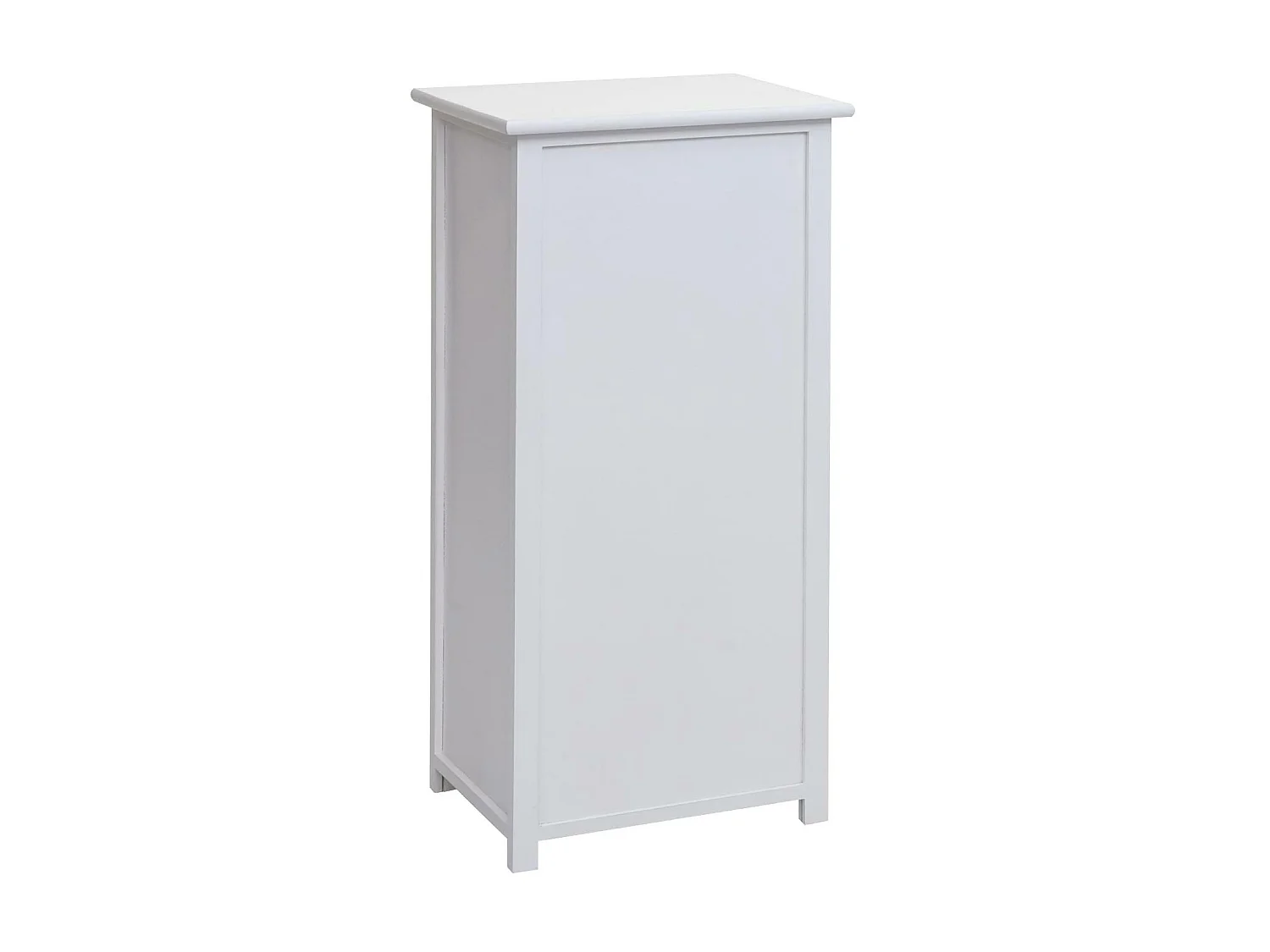 Kommode MCW-K84 mit Körben, Weiß, Körbe grau