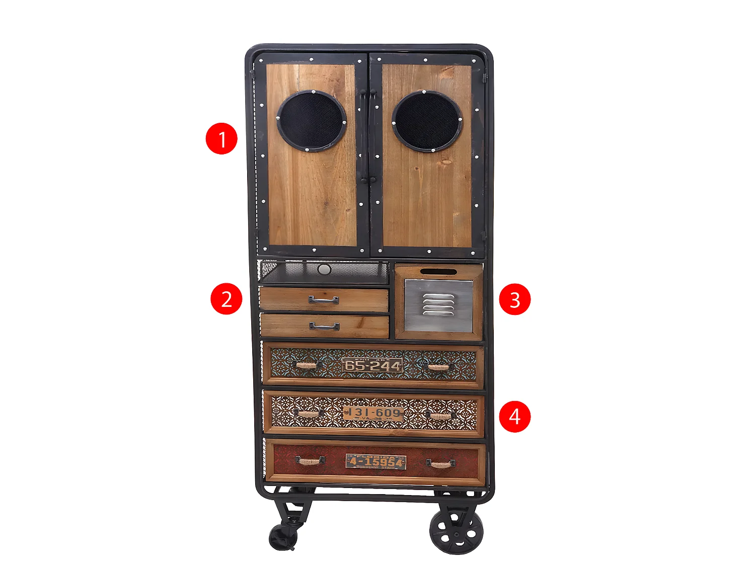 Apothekerskast MCW-D78