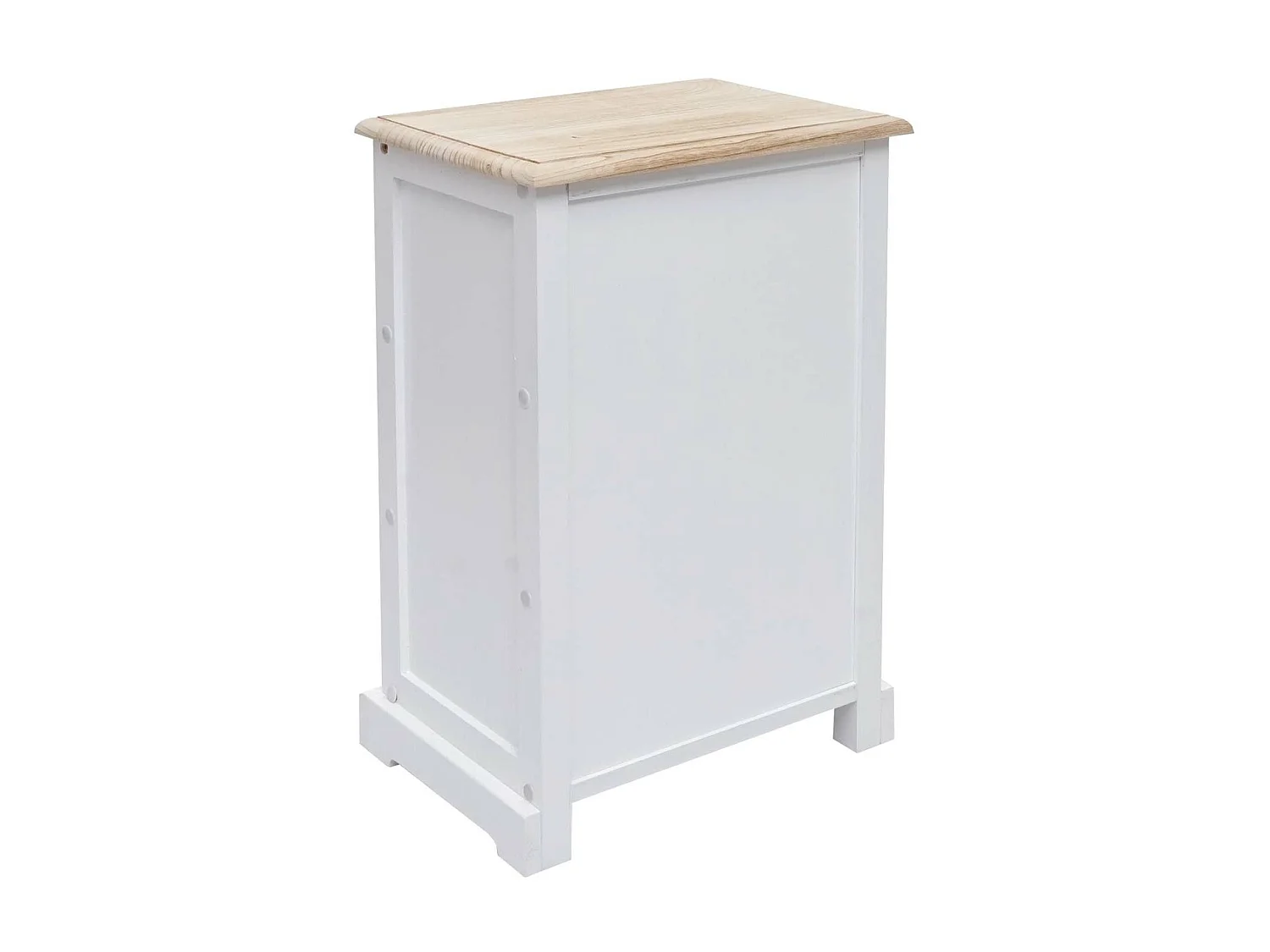 Ladekast MCW-K87,  wit, natuurlijke kleur