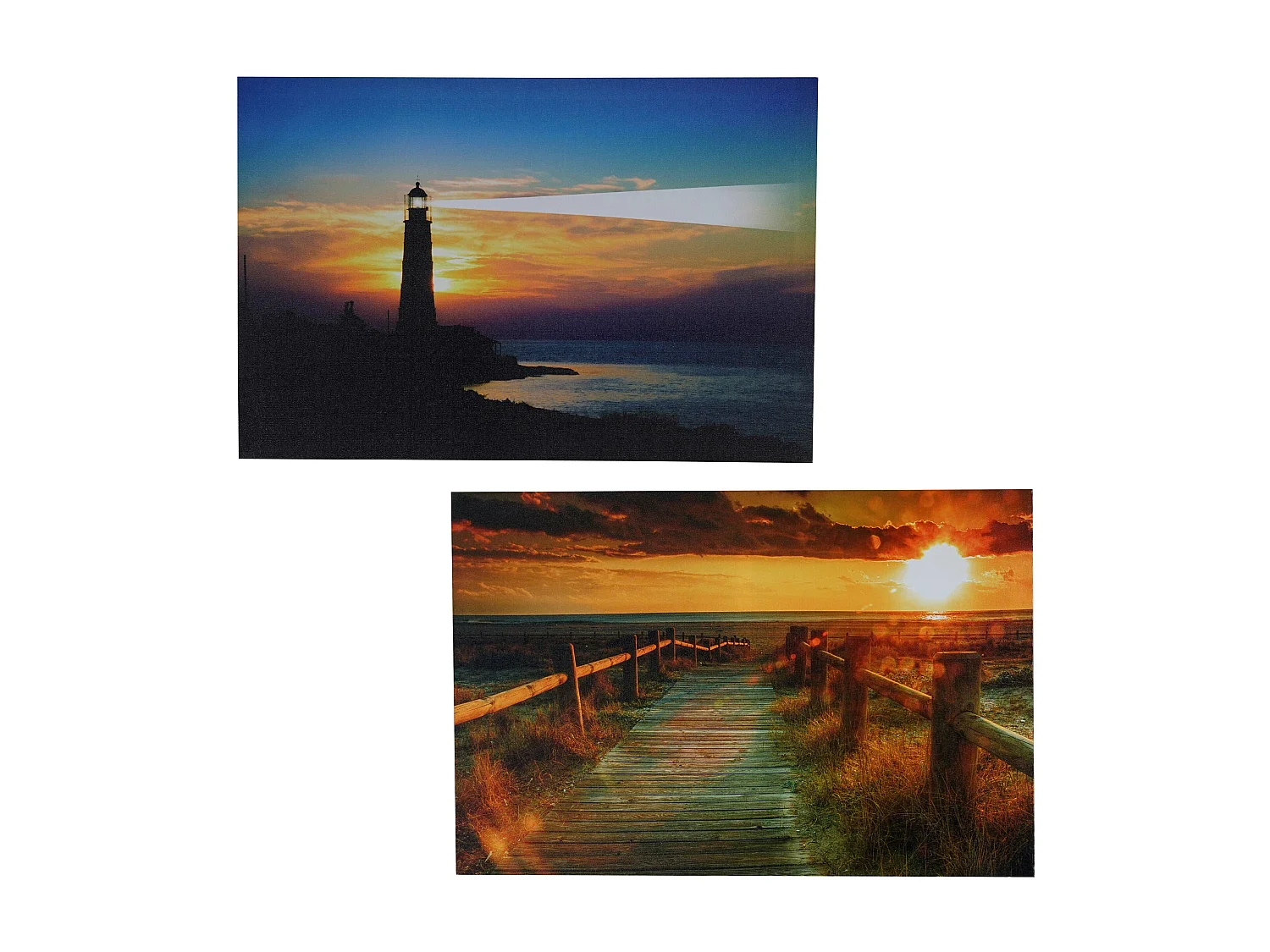 LED-Bild Sea (2er Set), Sea