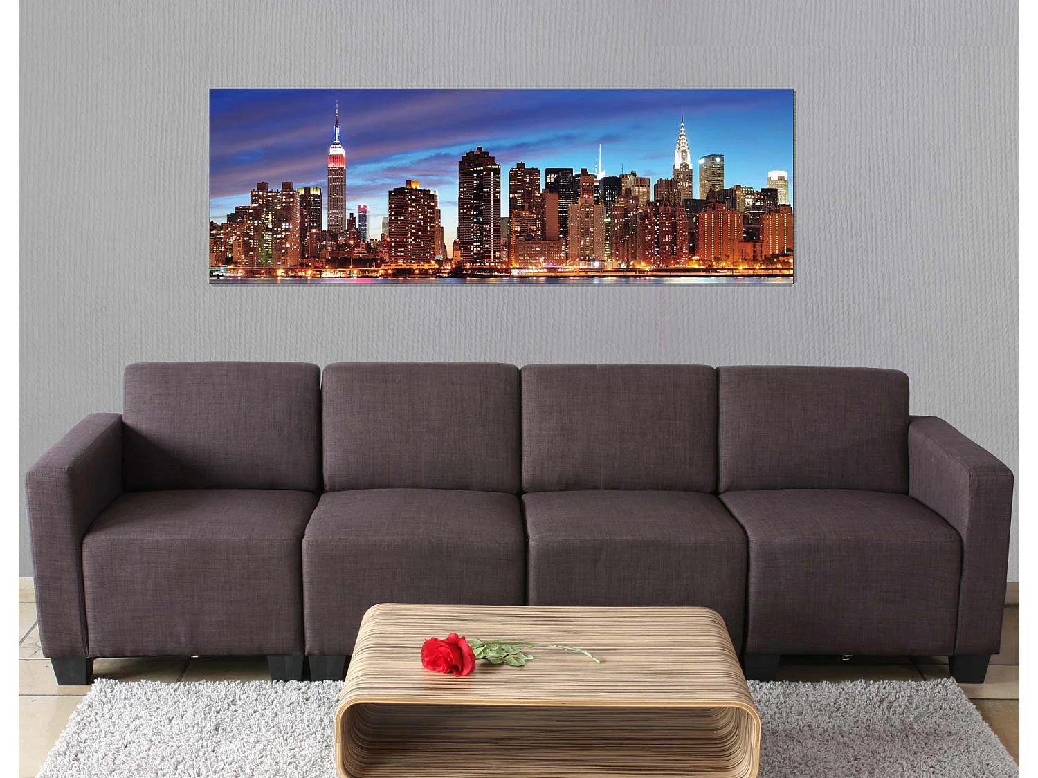 LED-Bild New York flackernd, 120x40cm New York, flackernd