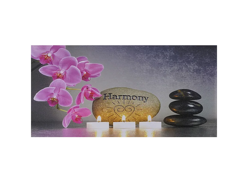 LED-Bild Harmony flackernd, 110x55cm Harmony, flackernd