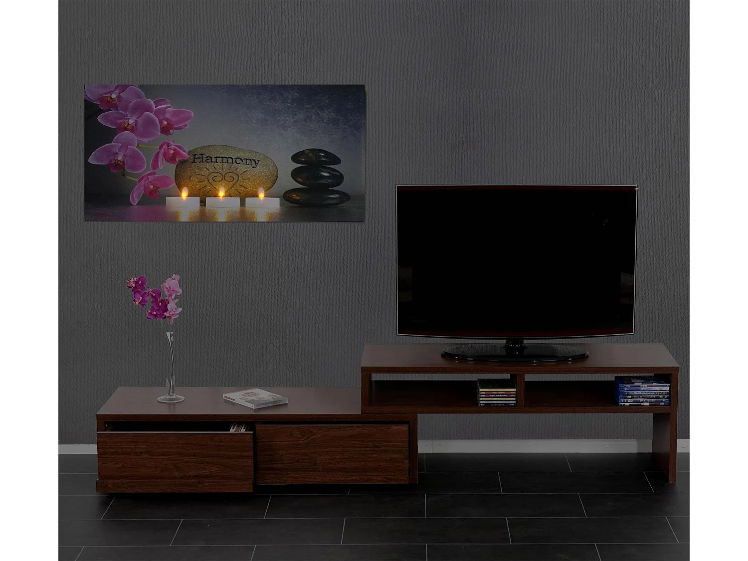 LED-Bild Harmony flackernd, 110x55cm Harmony, flackernd