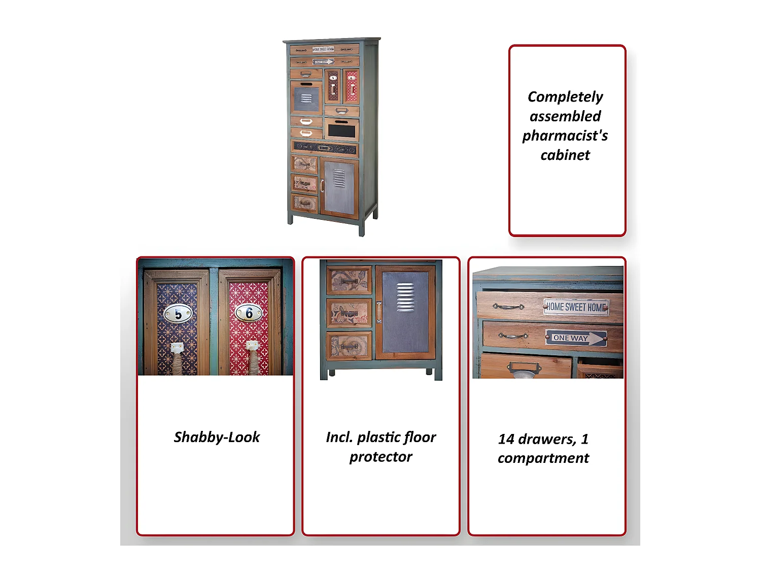 Apothekerskast MCW-A43