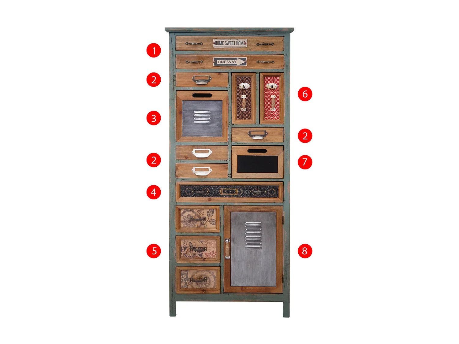 Szafka aptekarska MCW-A43