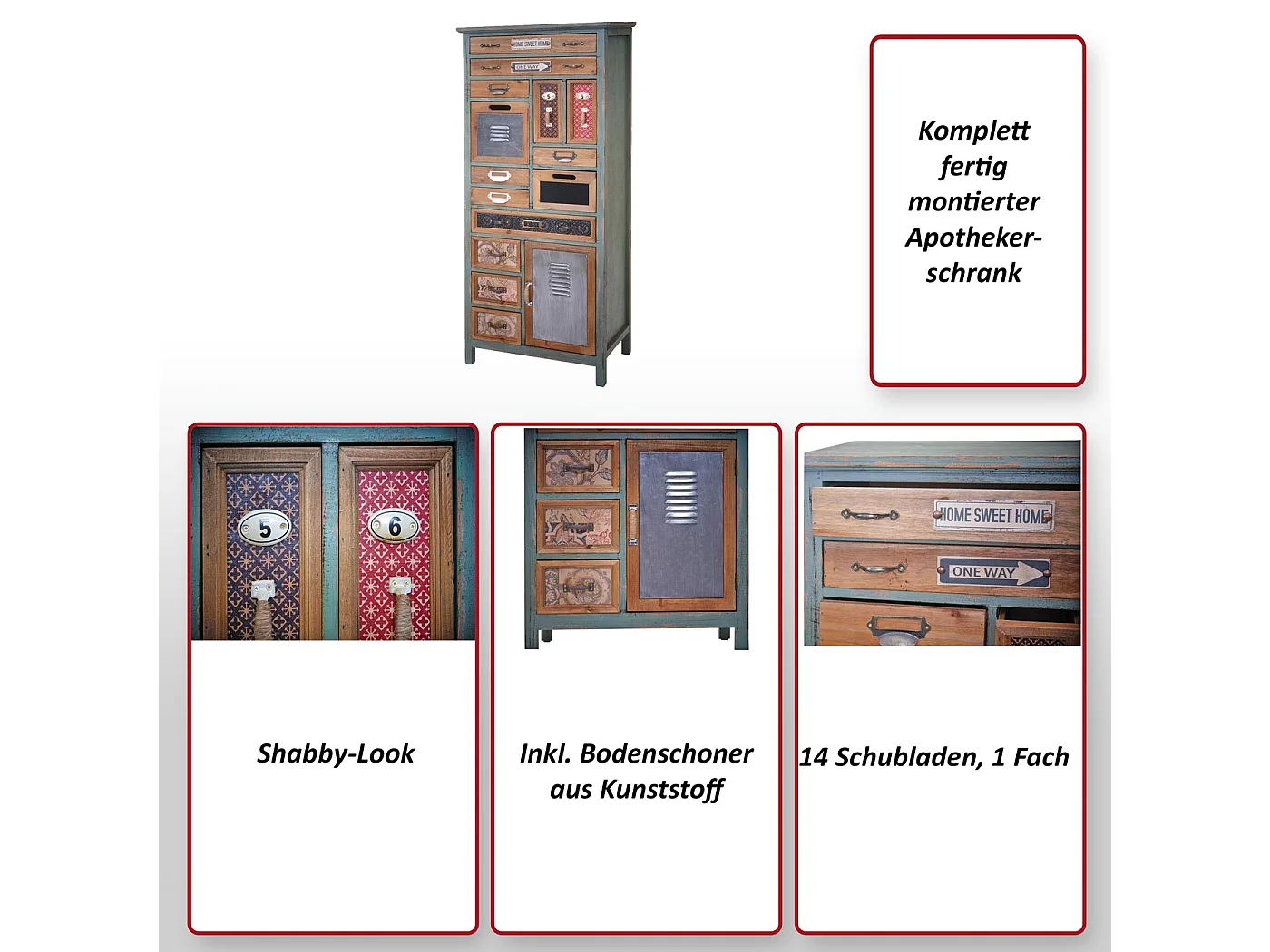 Szafka aptekarska MCW-A43