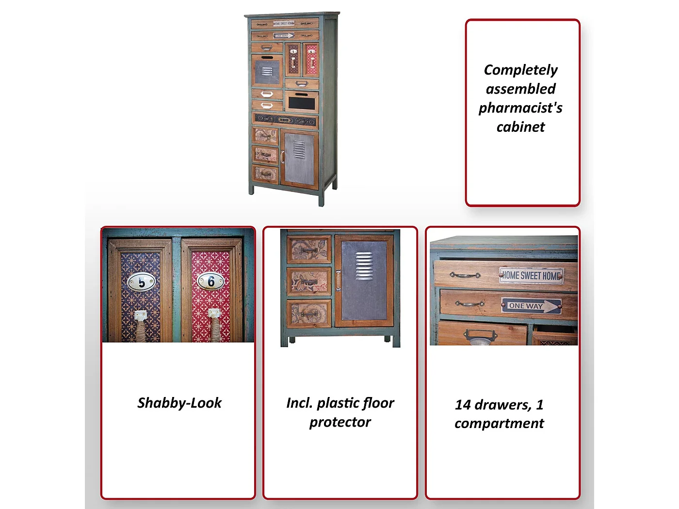 Szafka aptekarska MCW-A43