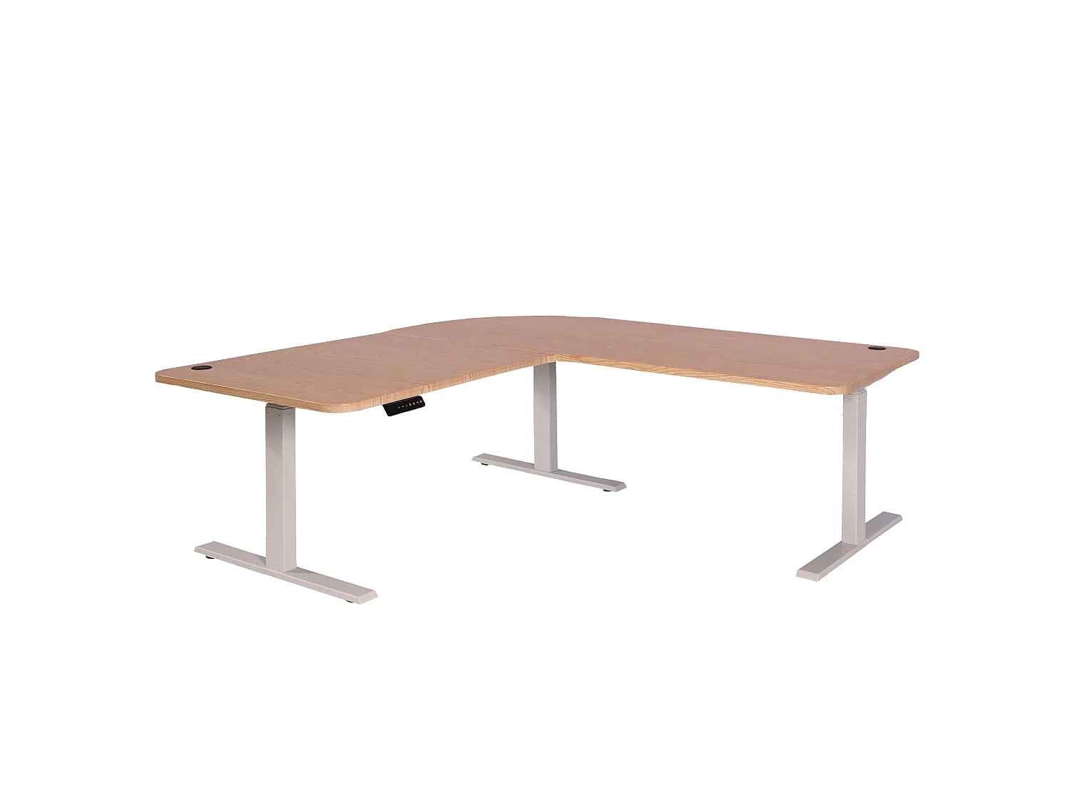 Tischplatte MCW-D40 für Eck-Schreibtisch, Hellbraun