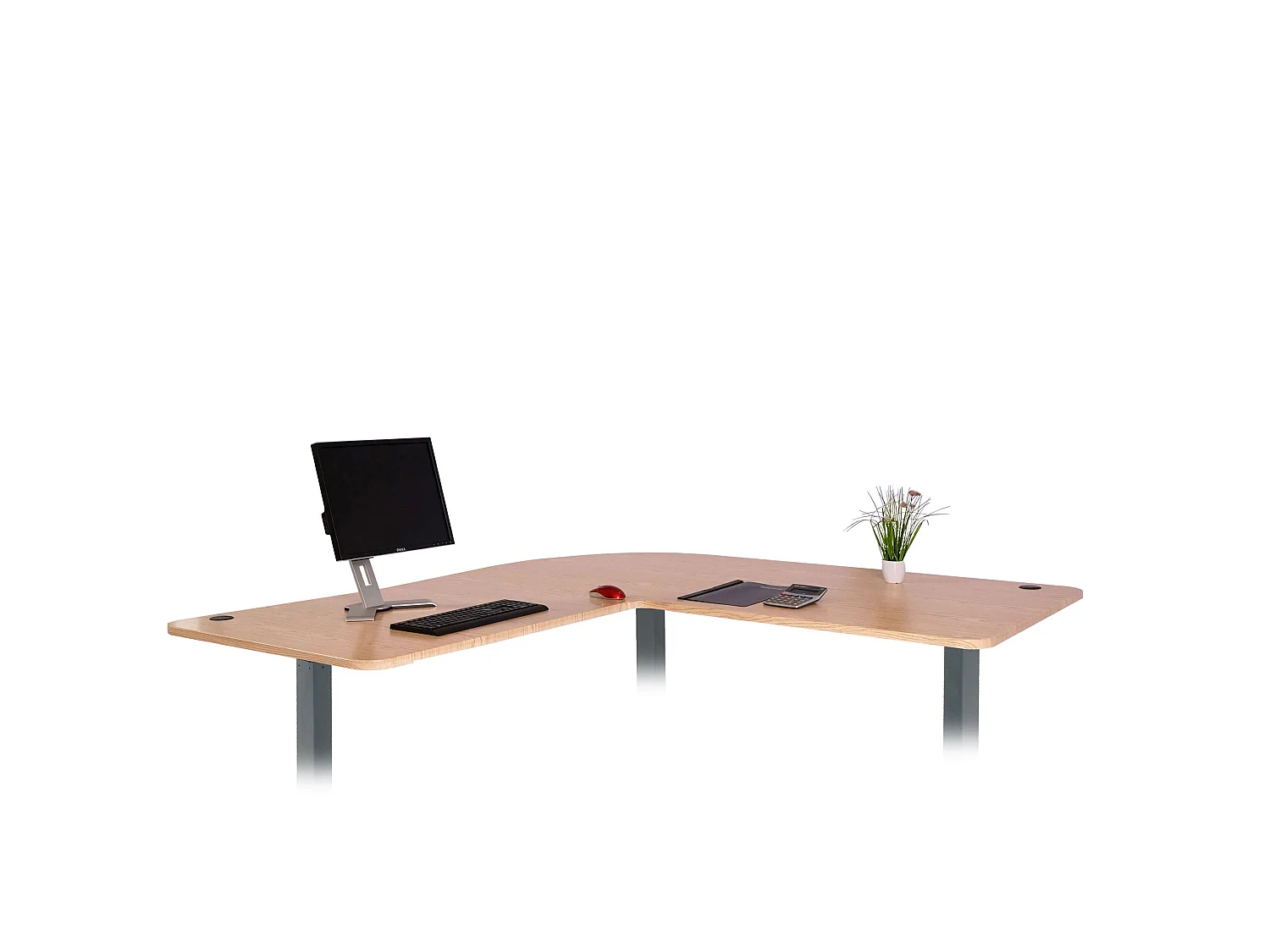 Tischplatte MCW-D40 für Eck-Schreibtisch, Hellbraun