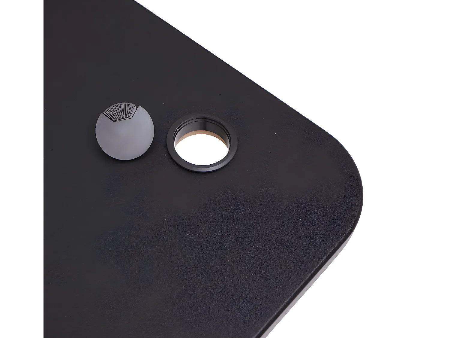 Tischplatte MCW-D40 für Eck-Schreibtisch, Schwarz