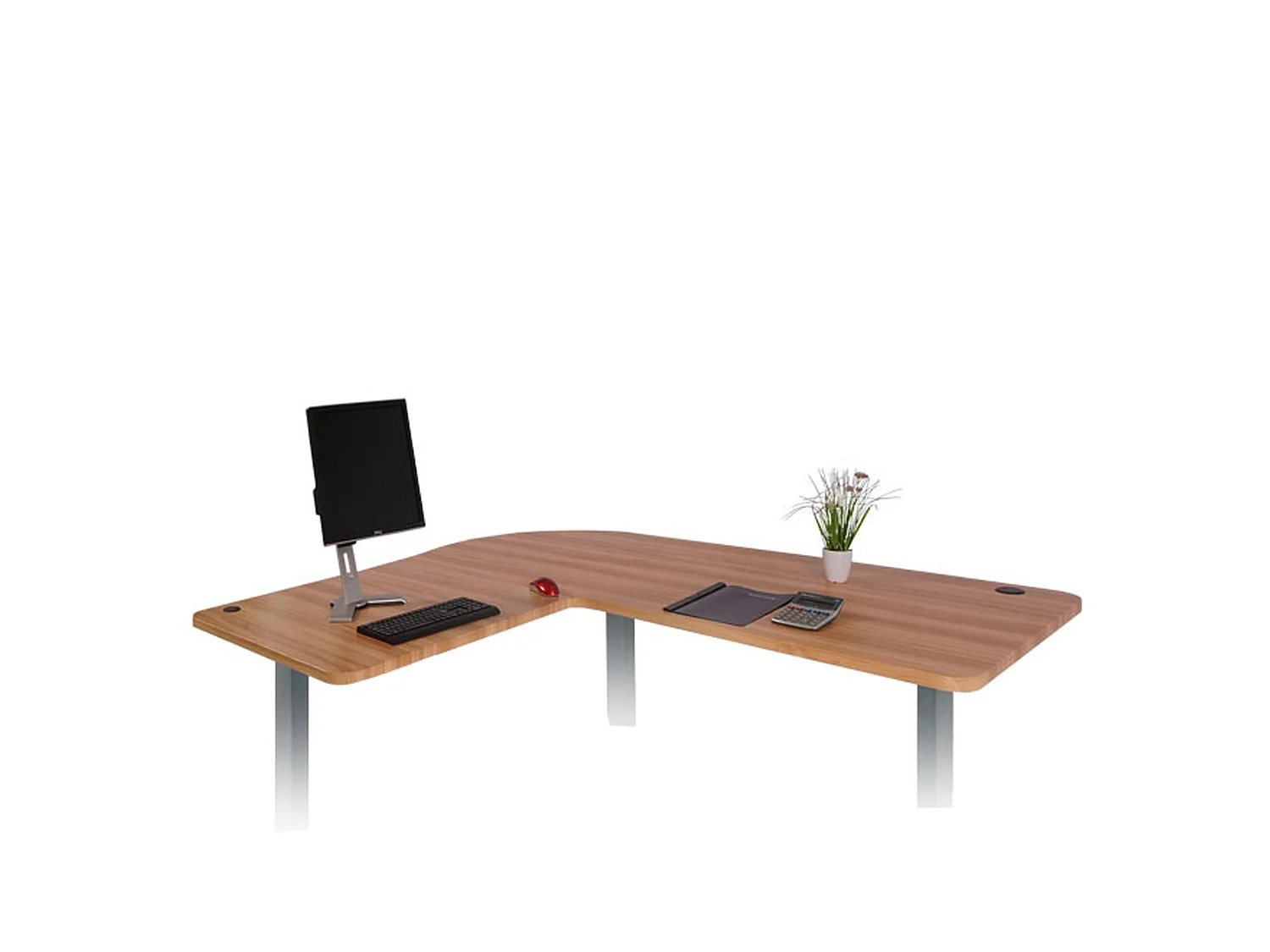 Tischplatte MCW-D40 für Eck-Schreibtisch, Eichefarben