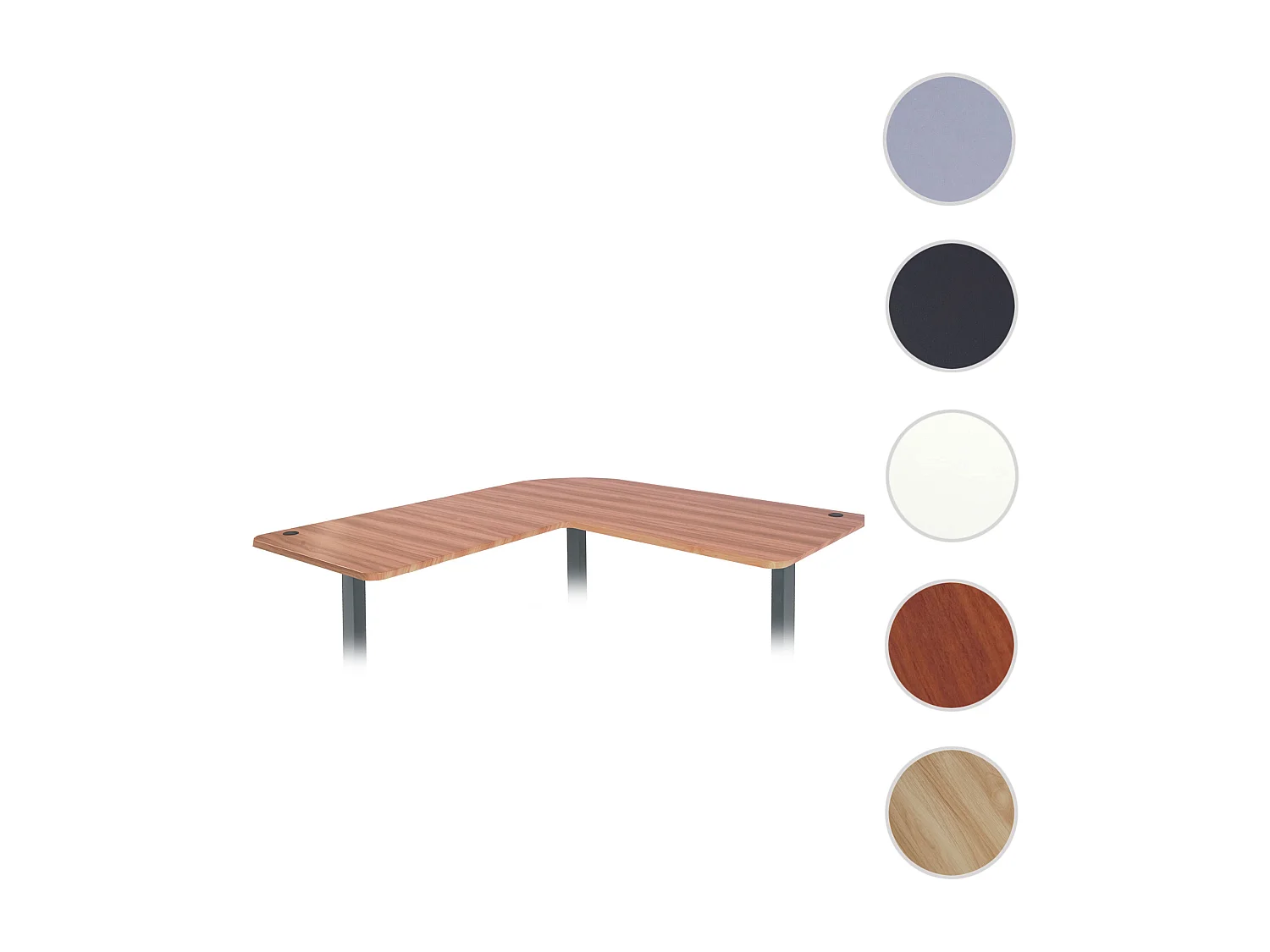 Blat MCW-D40 do biurka narożnego,  kolor dąb